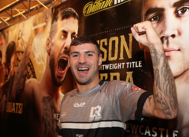 Robbie Davies Jr Vs Lewis Ritson Set October 19 In Newcastle Boxing News